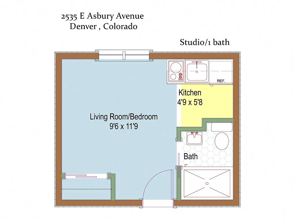 Floor plan 0X1