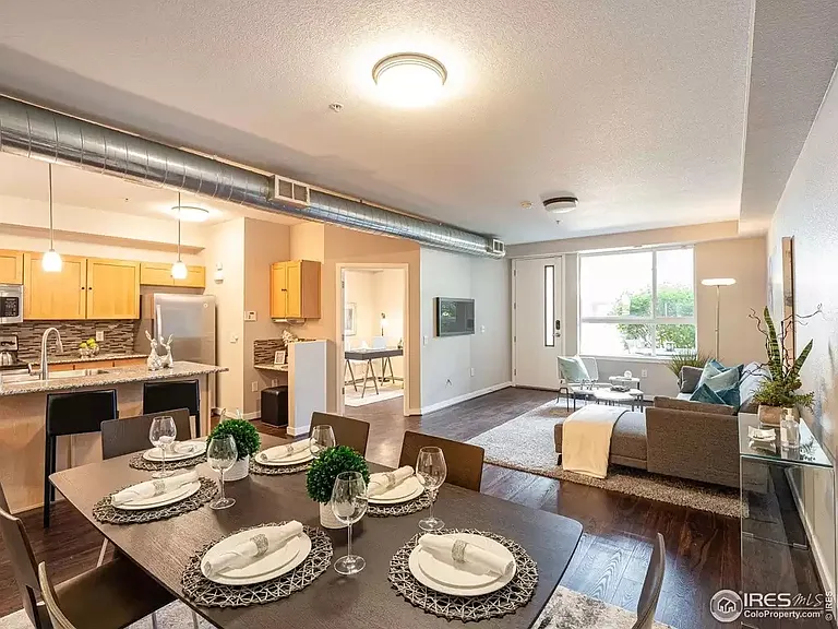 Open Dining/Living Rm/Kitchen Layout