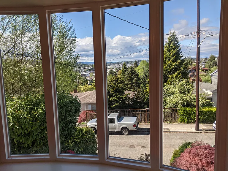Dining room view