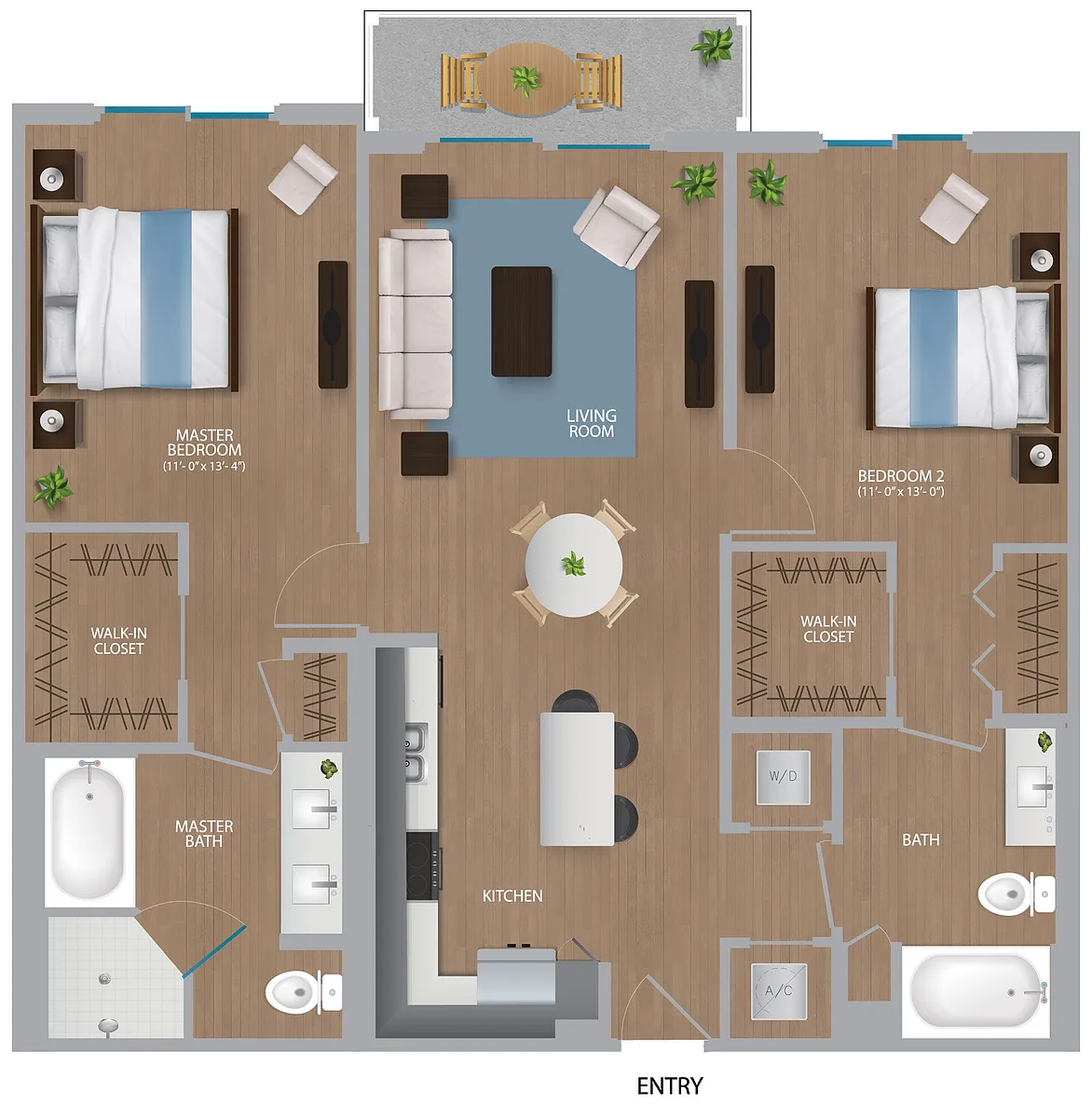 Floor plan B2