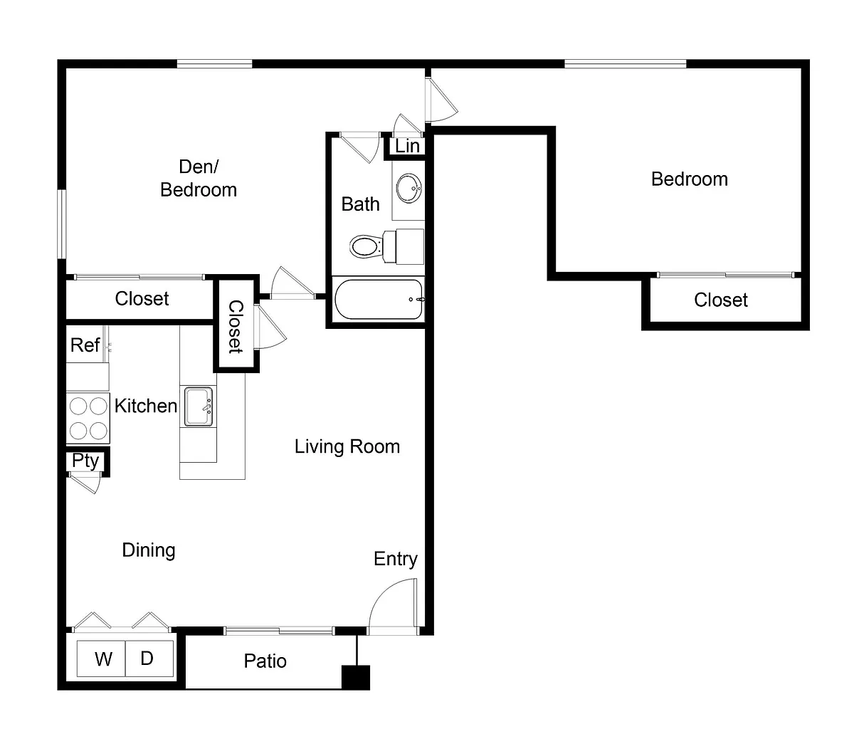 Floor plan B1