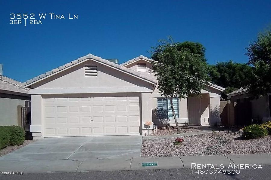 3552 W Tina Ln Glendale Az 85310 Zillow