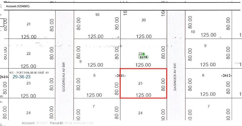 1st image of 1970 Basinger Ave SW Lot 23