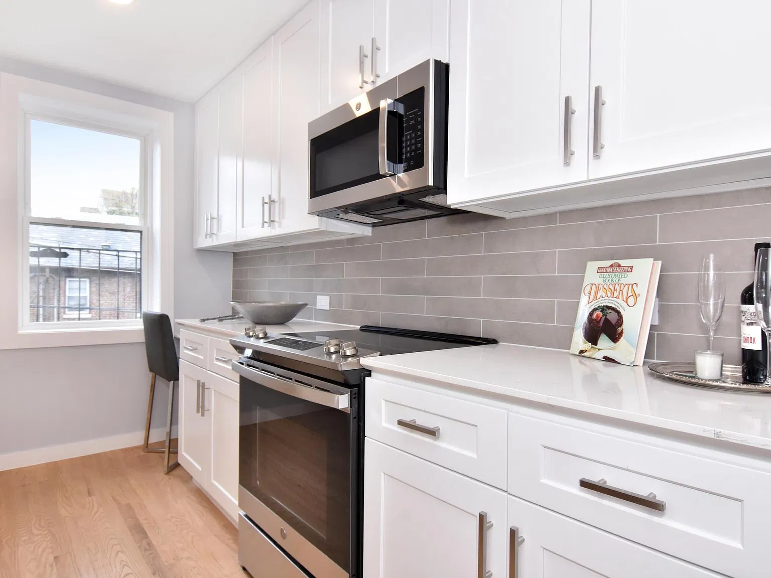 Modern totally updated kitchen