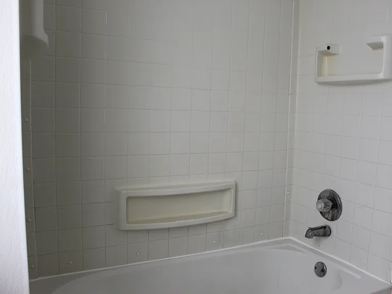 Clean shower.