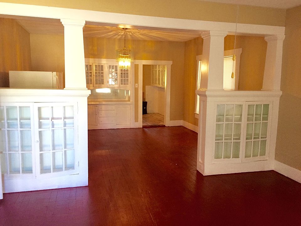 Beautiful remodeled interior with historic cabinetry