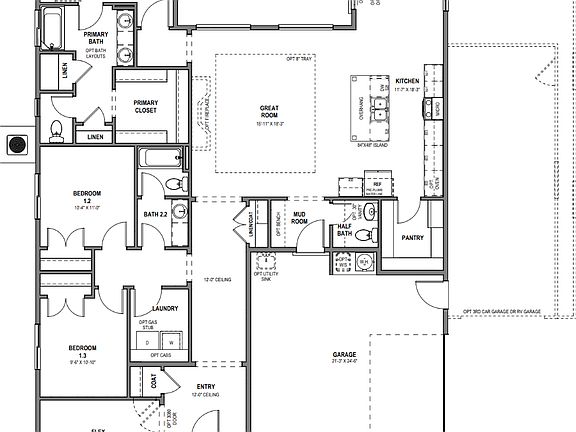 Main Level - Slab on Grade