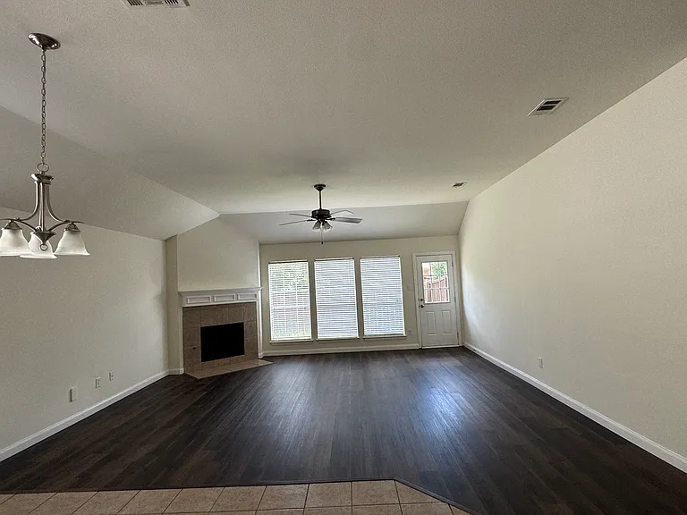 Open living room