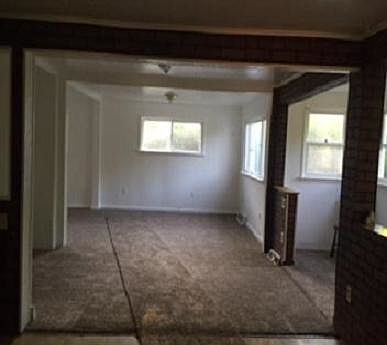 from kitchen to dining room