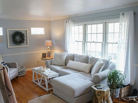 Lots of natural light in living room