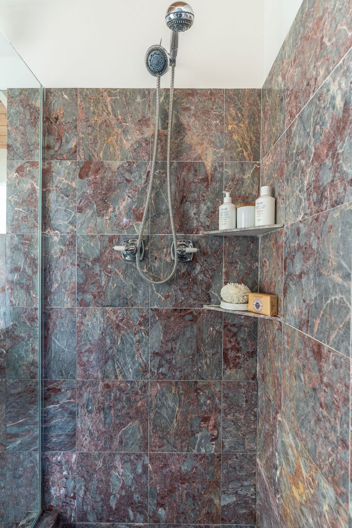  Downstairs Marble Bathroom