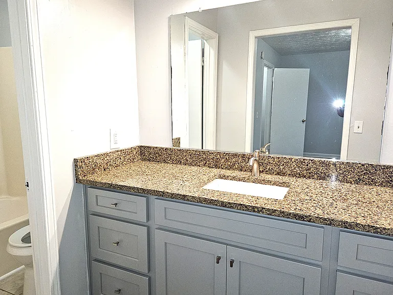 Master Bedroom Onsuite Bathroom with New Vanity Cabinet