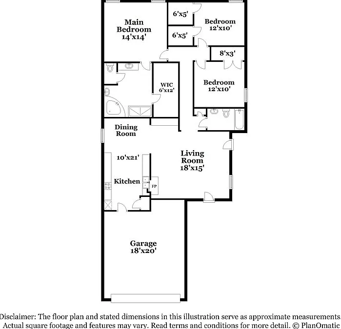 3 bed, 3.0 bath, 2054 sqft, $2,160 — Photo 2