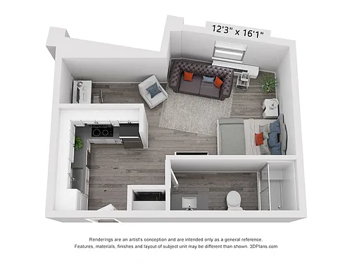 Floor plan The Oaks - S2