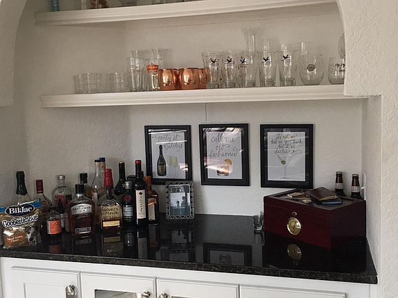 Built in bar