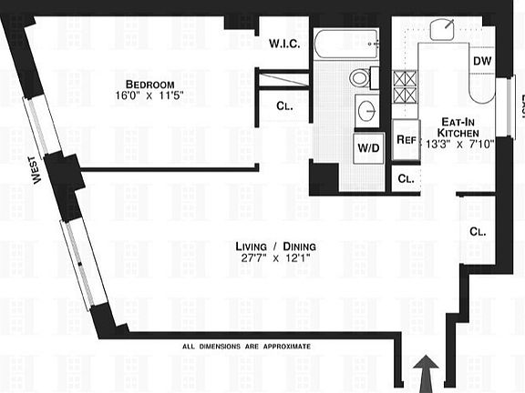 2nd image of 201 W 74th St APT 9K