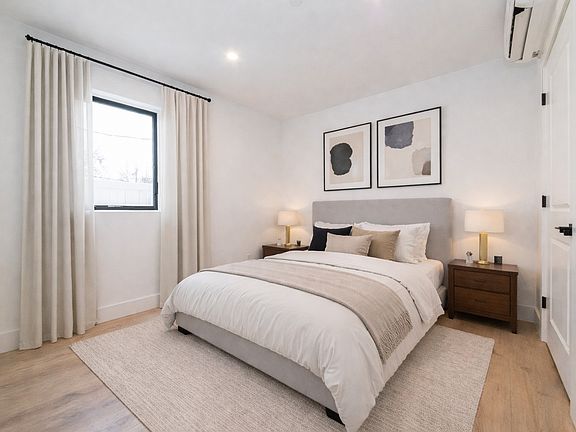 1 BD model A bedroom