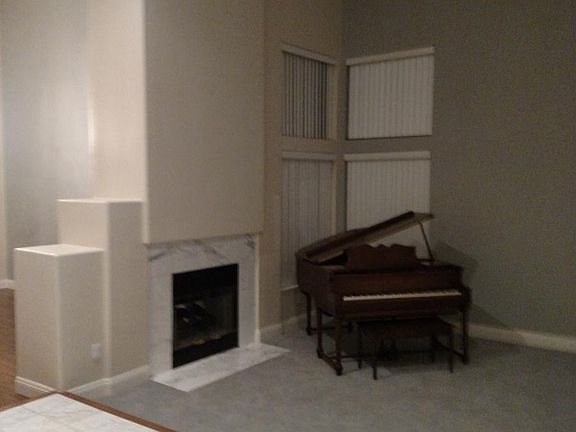 Formal living room step down