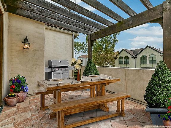 The roof top deck is a great place to relax.