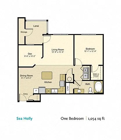 Floor plan Sea Holly