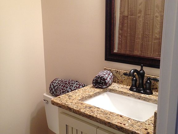 bathroom with granite