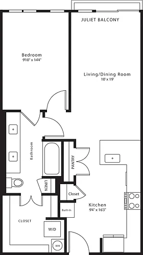 Floor plan A17