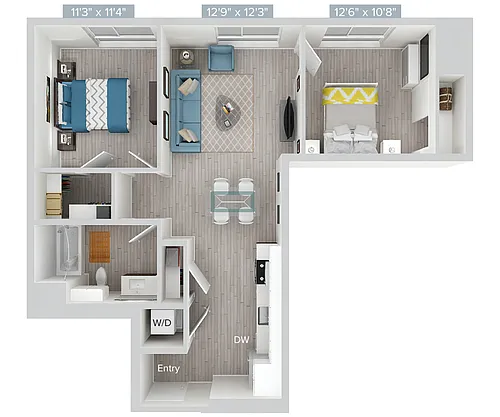 Floor plan B2-932SF