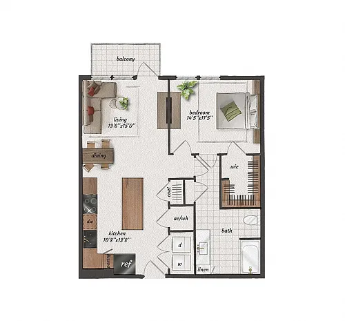 Floor plan A5.A