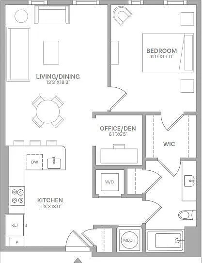 Floor plan A12