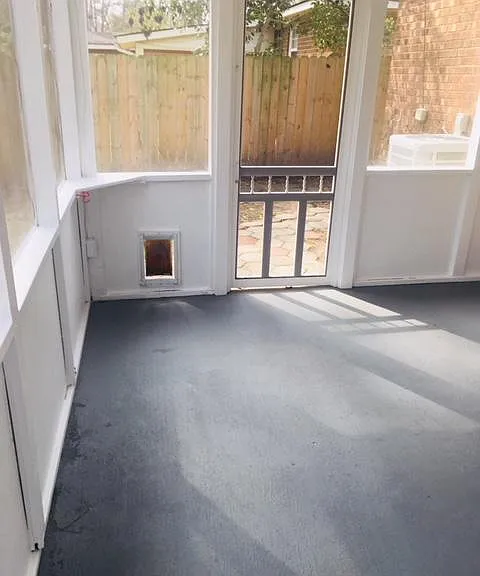 Screened porch