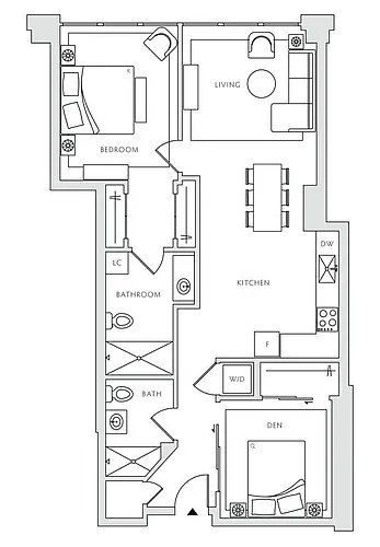 Floor plan A20C