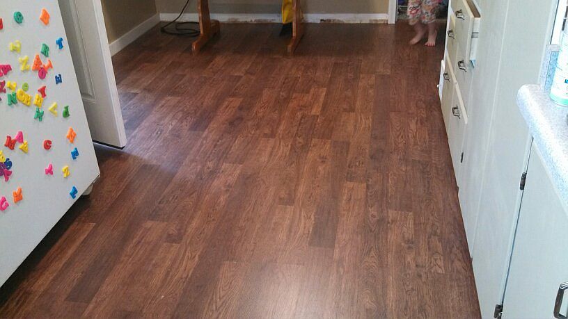 Updated Kitchen Floor!
