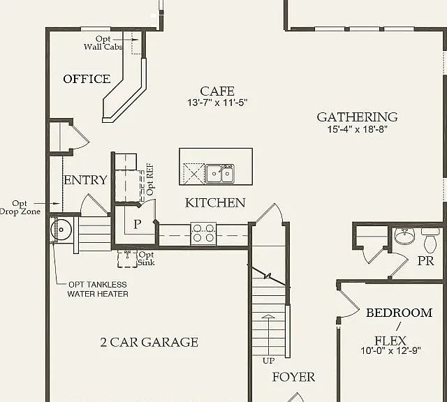 First floor plan