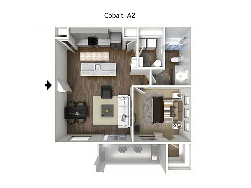 Floor plan Cobalt