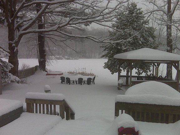 Winter Lake View