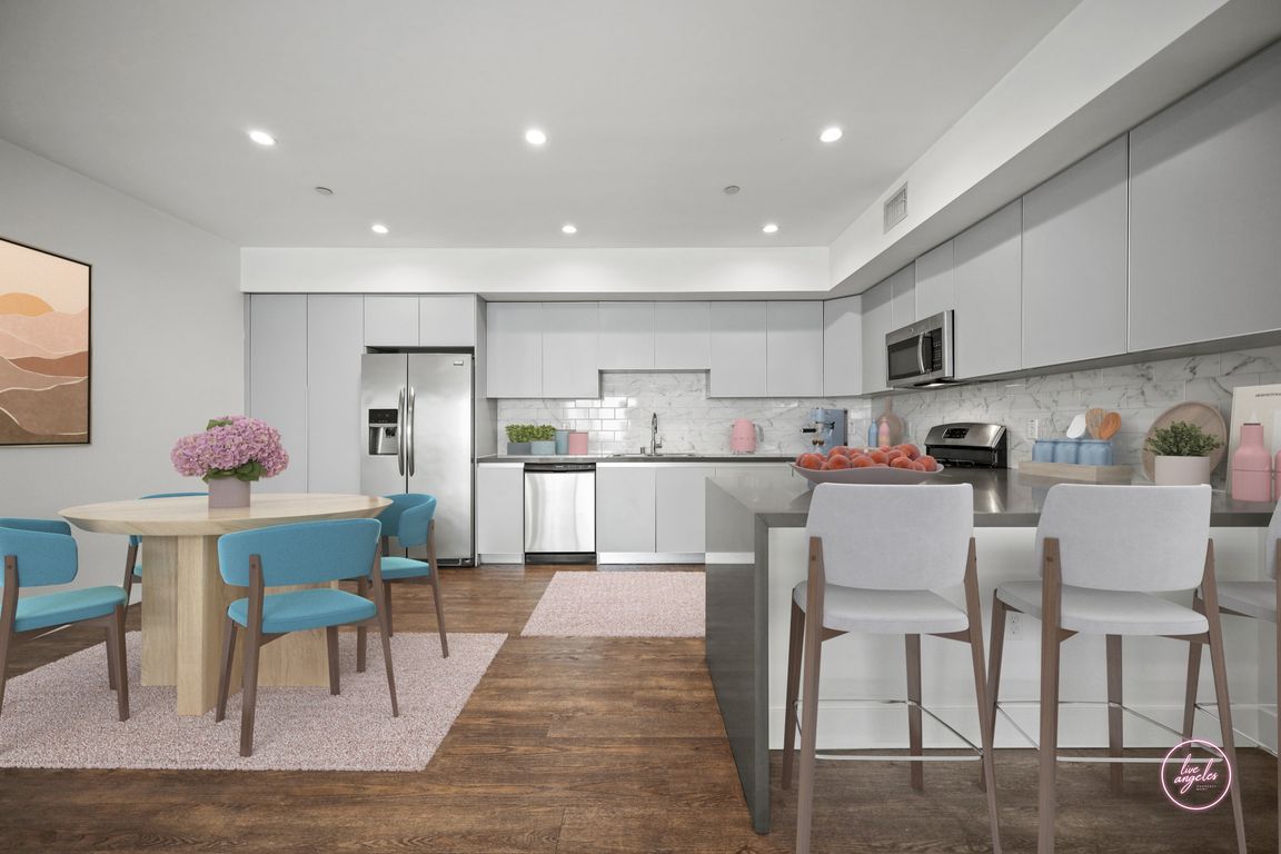 Open-Concept Kitchen and Dining Area - Jayne Floor Plan at TE