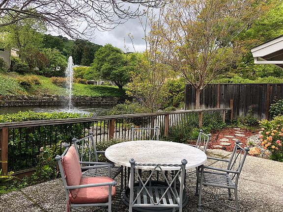 Your own private patio right off of you living room.