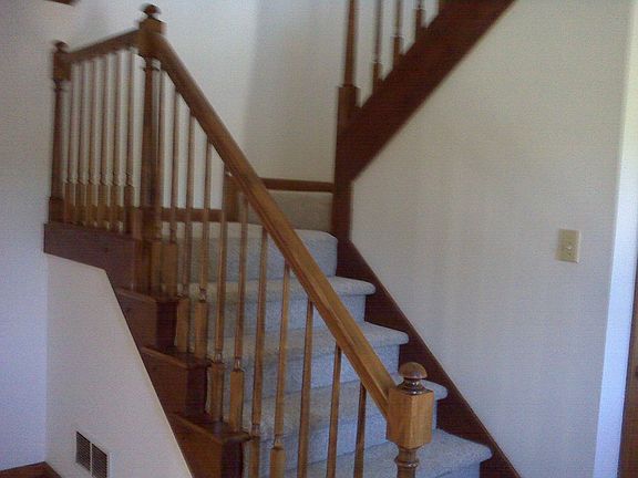 stairway in foyer