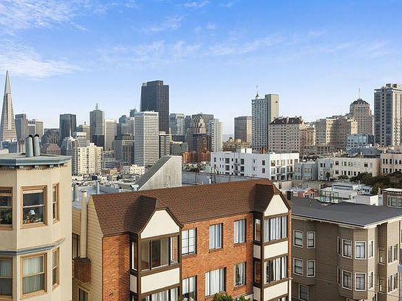 Southwest facing view of Trans America/ Downtown view