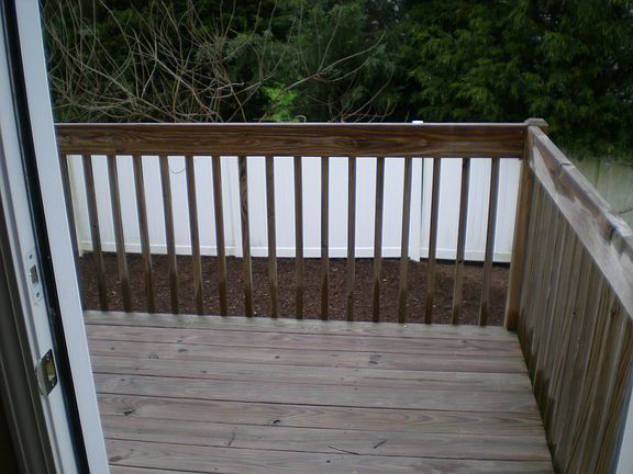 The deck
