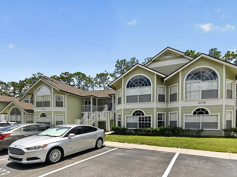 Front of building