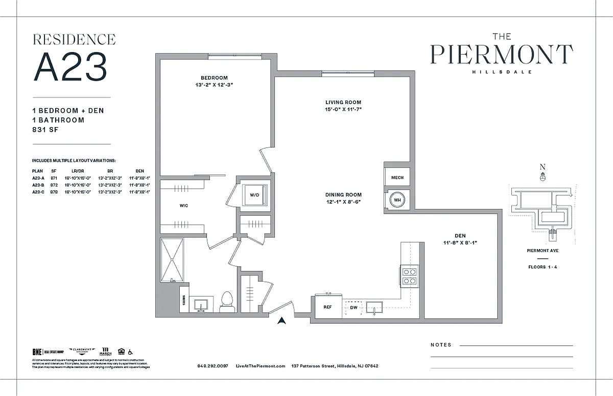 Floor plan A23