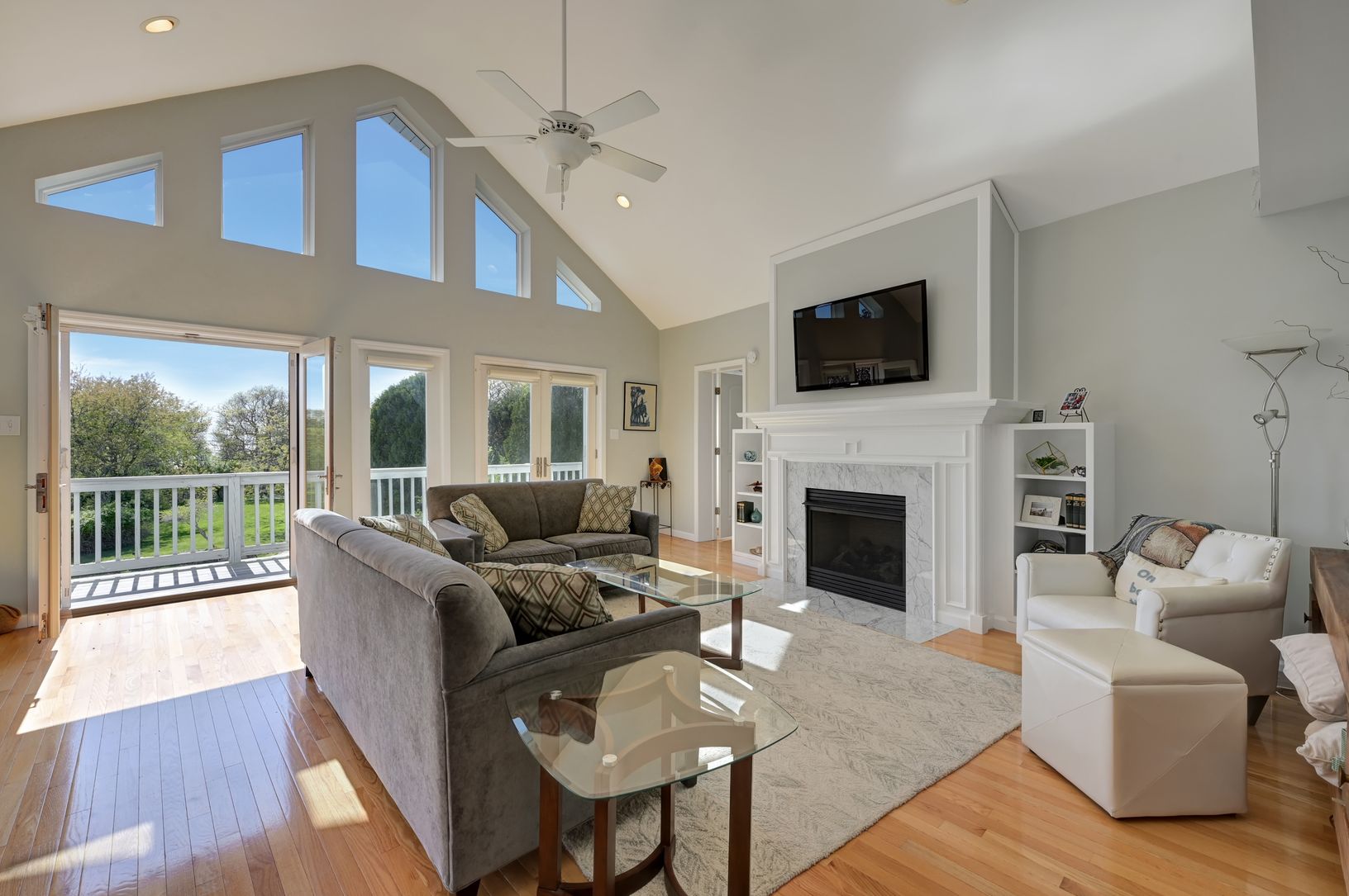  Living room with views