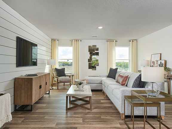 Spacious gathering room
