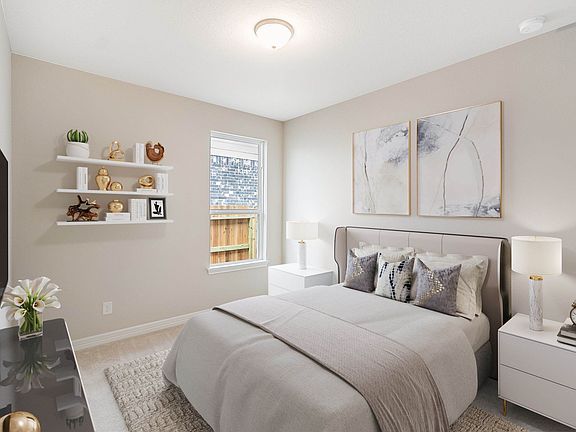 Third bedroom. Note Sample product photo - actual exterior and interior selections may vary by home