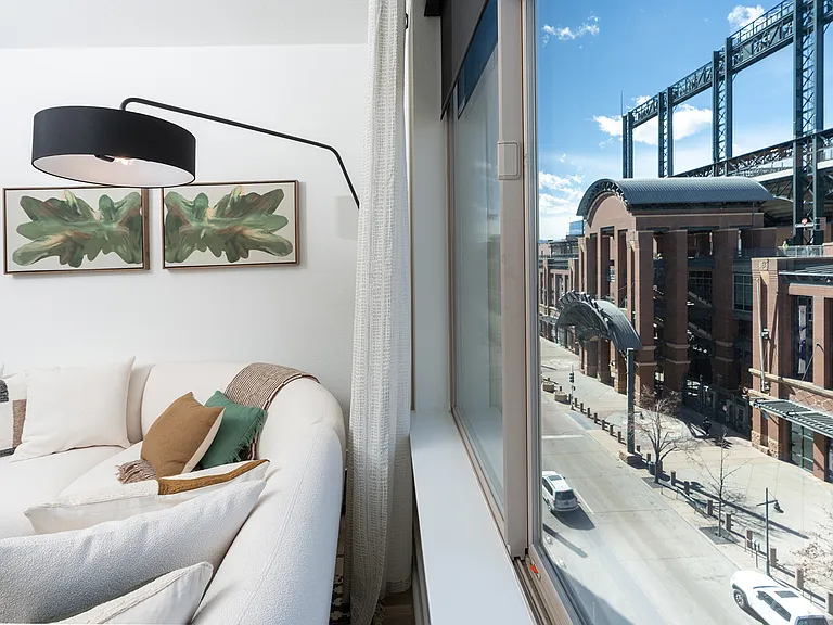 Downtown living with views of Coors Field