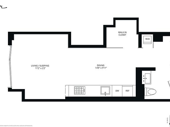 2nd image of 555 W 43rd St APT 6B