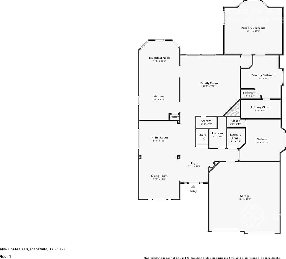 1406 Chateau Ln Mansfield, TX 76063 — Photo 2