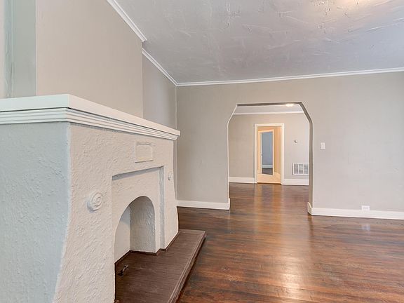 Living room looking into dining room