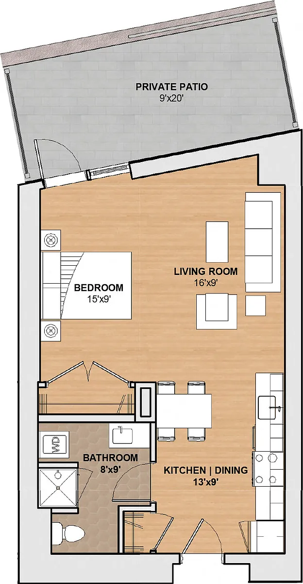 Floor plan 201 10